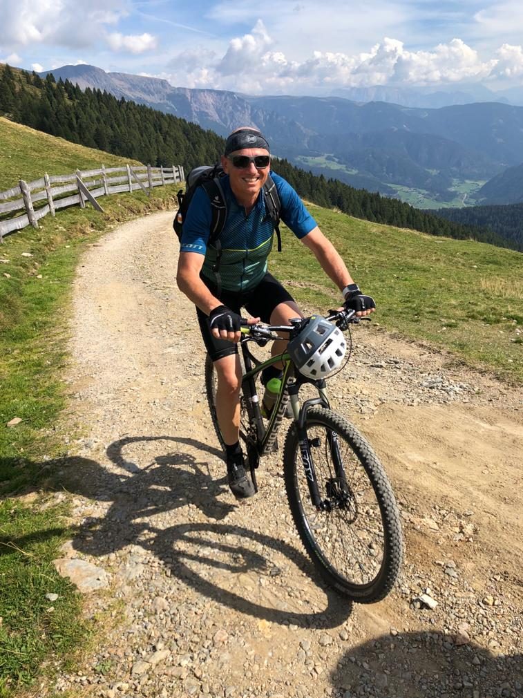 Christian Kegel beim Sport